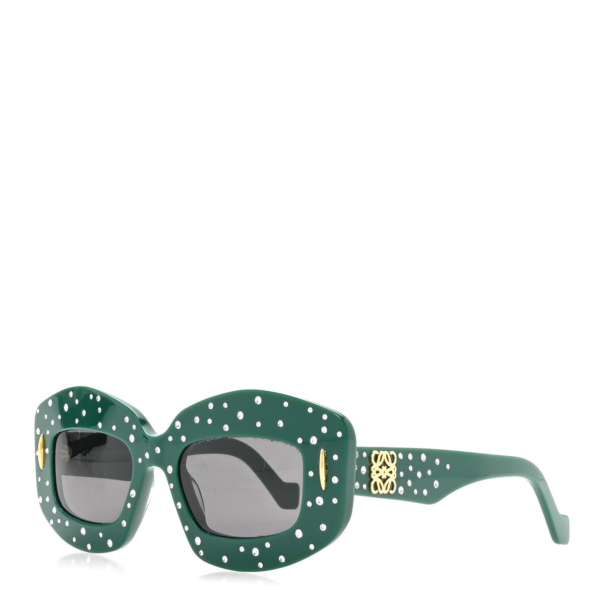 Loewe Cat-Eye Sunglasses — Green