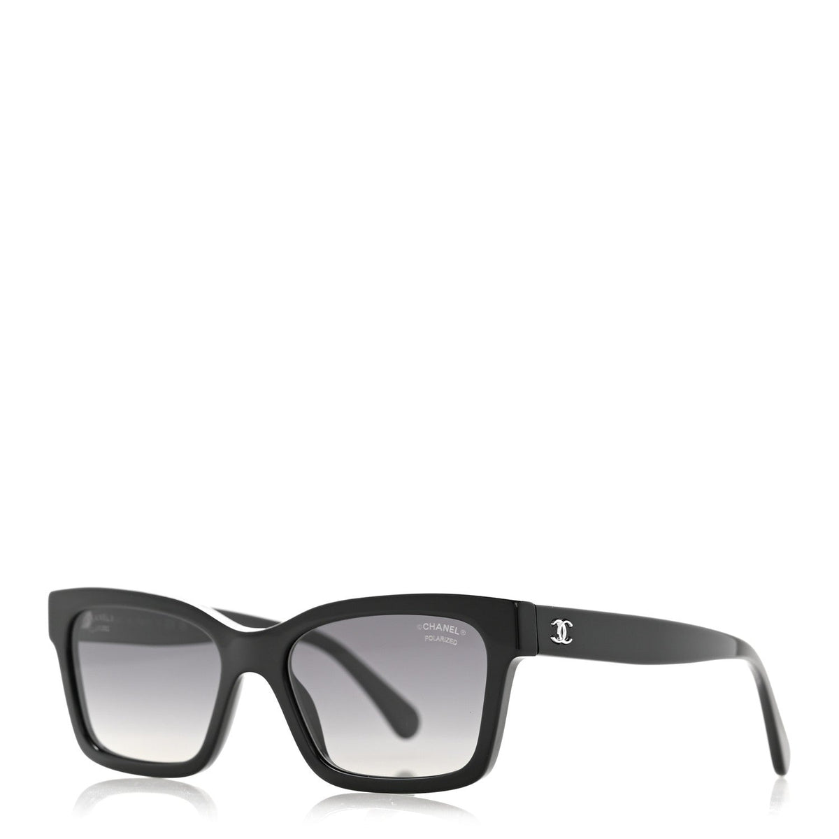 Chanel Square Sunglasses — Black