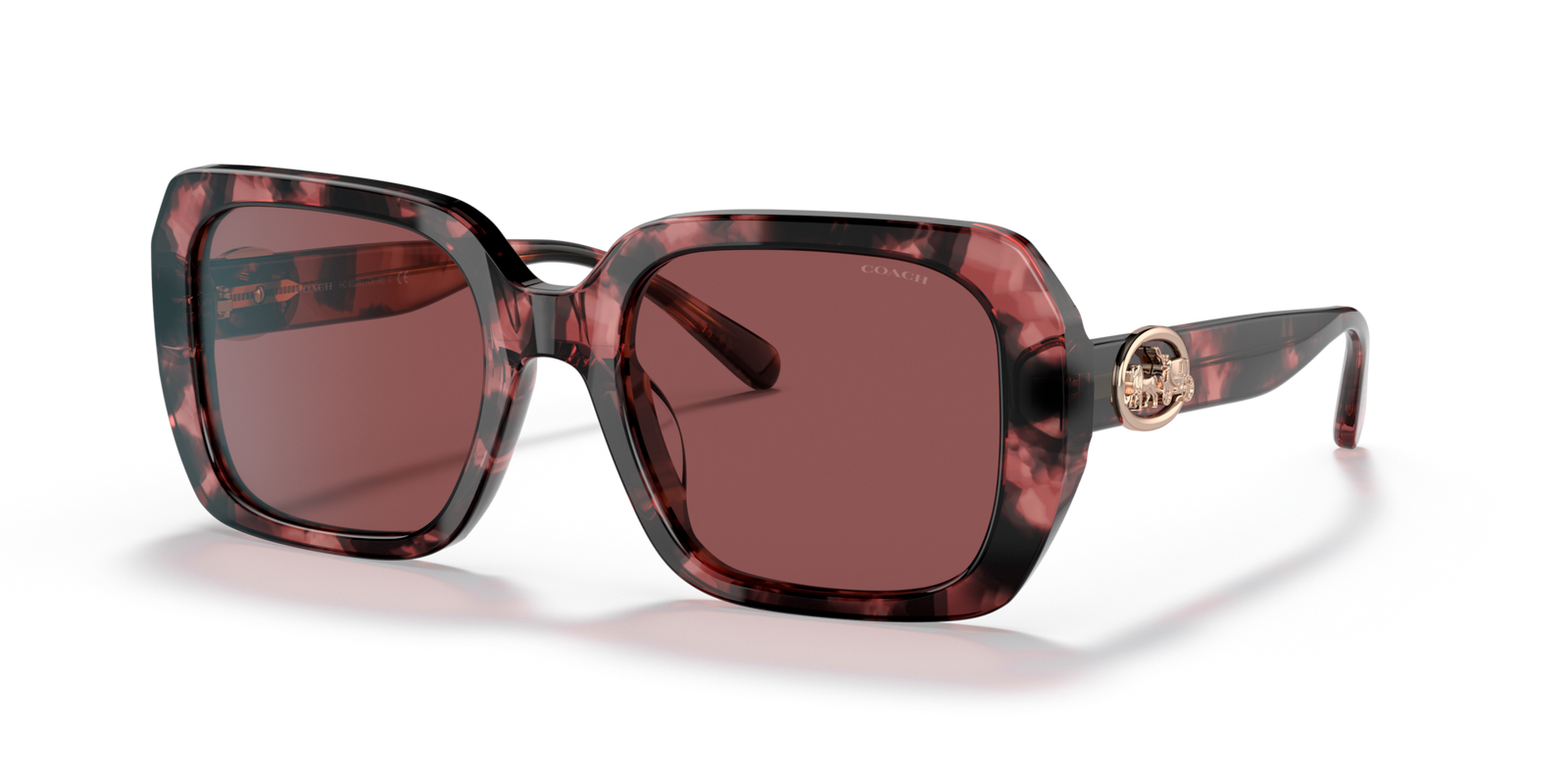 Coach Oversized Square Universal-Fit Sunglasses