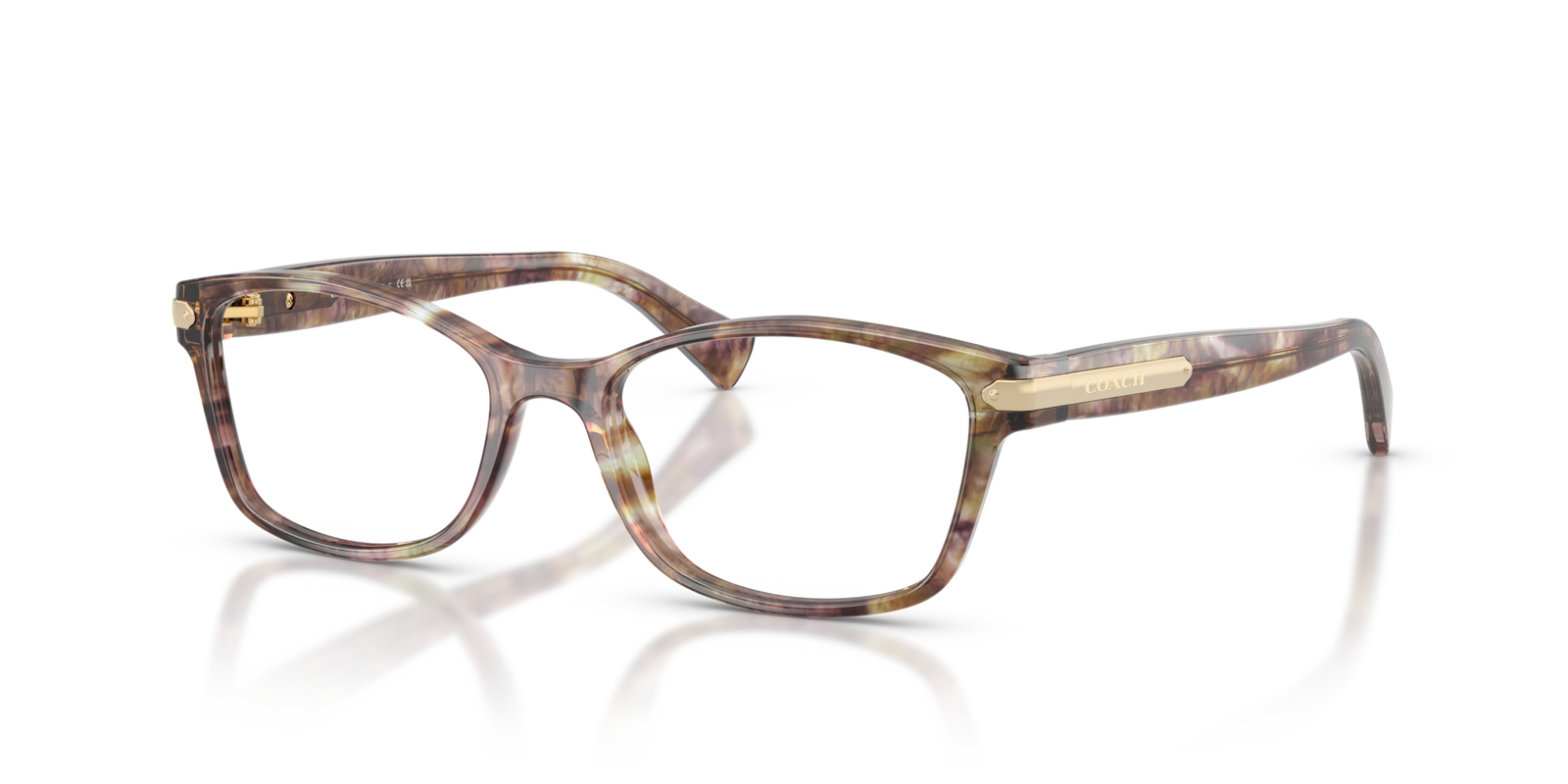 Coach Signature C Rectangle Optical Frame