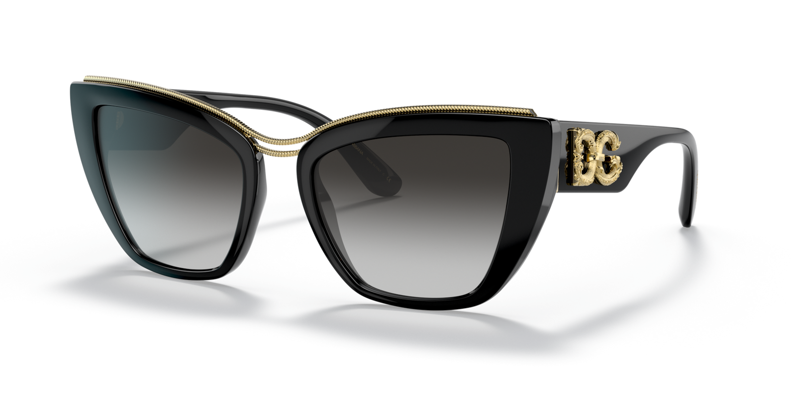 Dolce & Gabbana DG Logo Cat-Eye Sunglasses