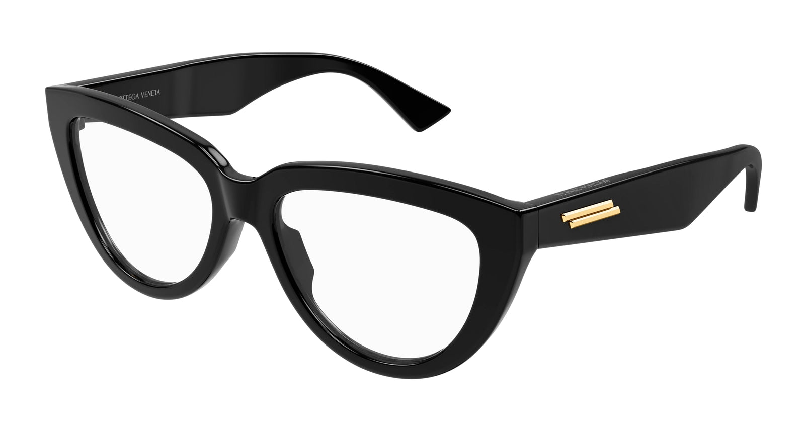 Bottega Veneta Fringed Ribbon Square Acetate Optical Frame