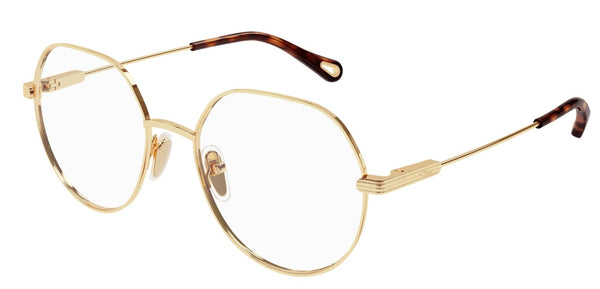 Chloe CH0137O Round Metal Optical (001)