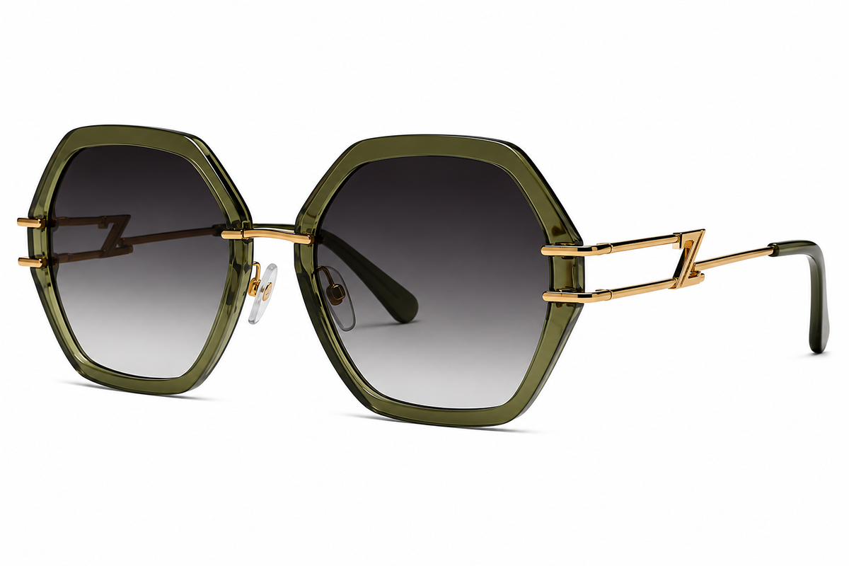 ZARELLE Crystal Taupe Optical Frame