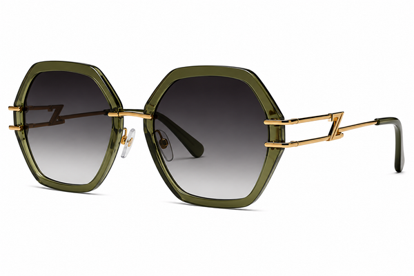 ZARELLE Crystal Taupe Optical Frame