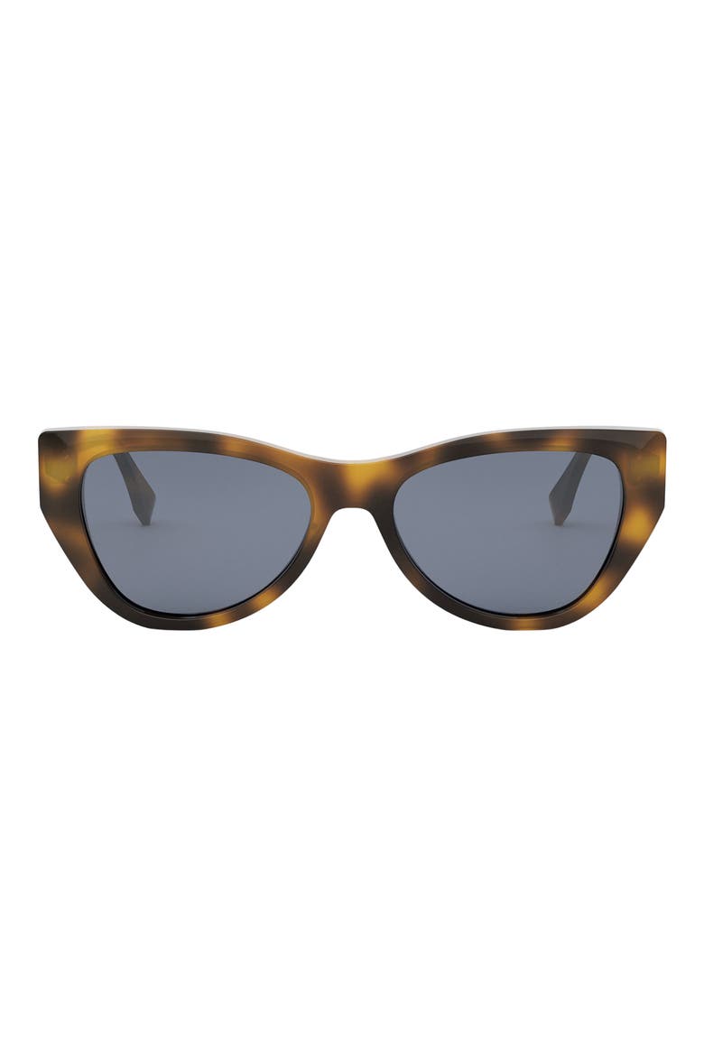 Fendi Cat-Eye Acetate Sunglasses with FF Logo