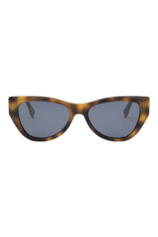 Fendi FF Diamonds cat-eye acetate sunglasses with FF logo - front