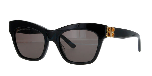 Balenciaga BB0132S Everyday Cat-Eye 001 Black - front view