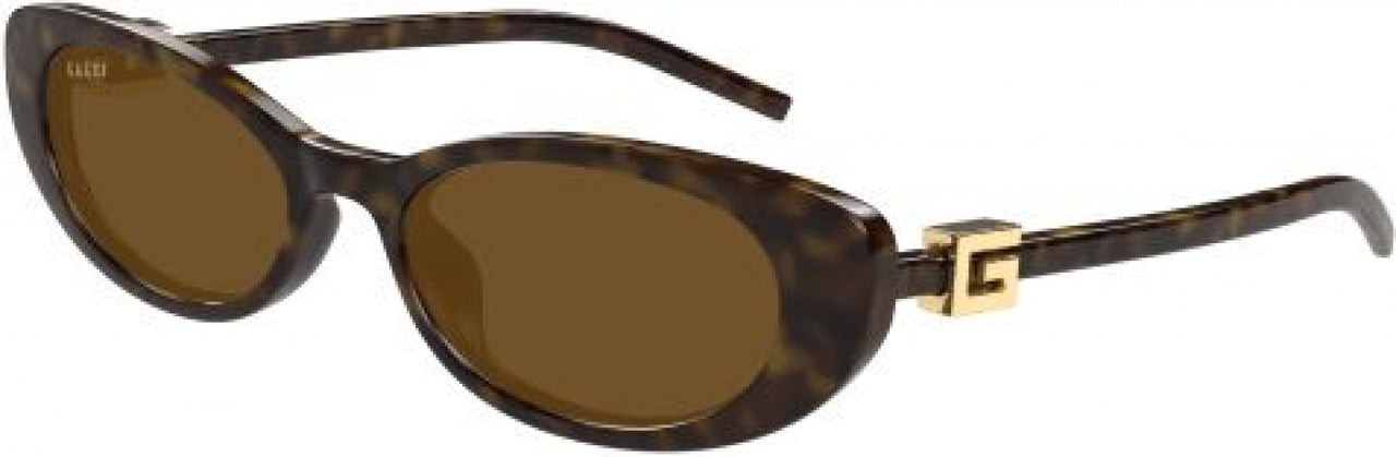 Gucci G Squared Logo Oval Cat-Eye Sunglasses