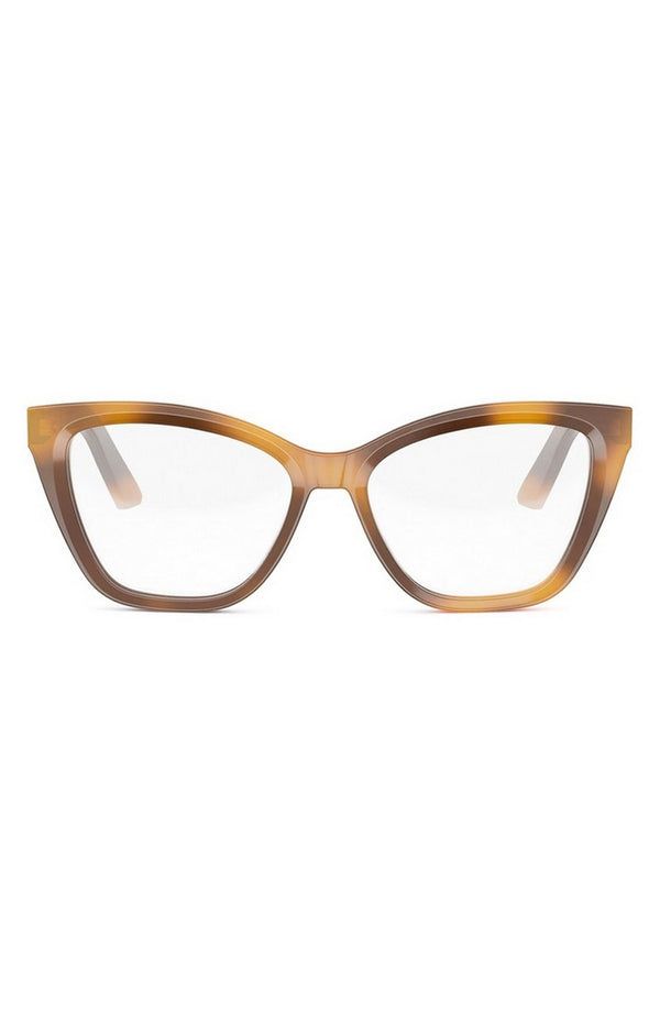 DiorMidnight O B1I 54mm Butterfly Optical Glasses, Main, color, BLONDE HAVANA