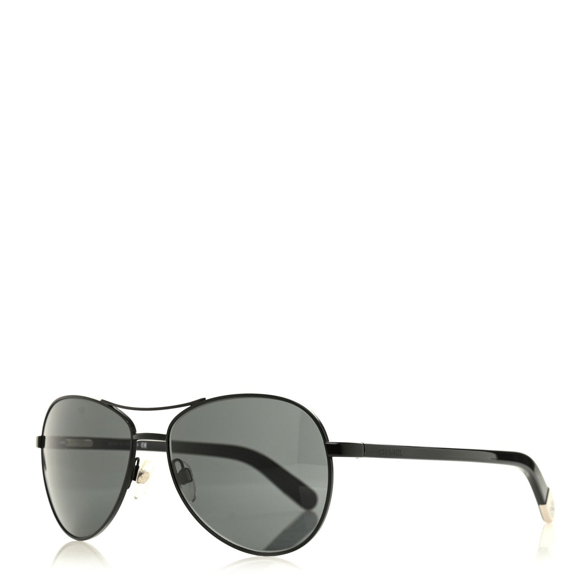 Chanel Aviator Sunglasses — Black