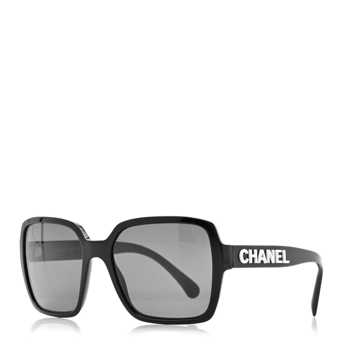 Chanel Square Sunglasses — Black