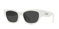 Celine Triomphe CL40197U Oversized Square - white/grey