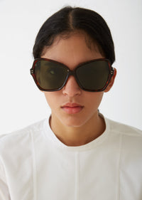 Celine CL40064I Oversized Butterfly Sunglasses - detail
