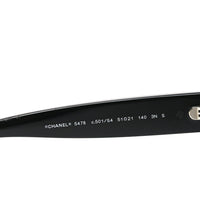 Chanel Square Sunglasses — Black