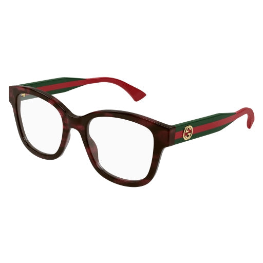 Gucci Web Rectangular Recycled Acetate Optical Frame