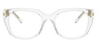 Dolce & Gabbana DG5087 round optical crystal/gold - front view