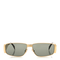 Celine Square Sunglasses — Green