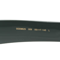 Gucci Rectangle Sunglasses — Black GG0962S
