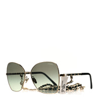 Chanel 4274 Round Metal Sunglasses - front view