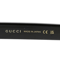 Gucci Square Sunglasses — Black