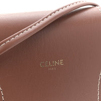 Celine Square Sunglasses — Tan