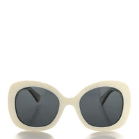 Chanel Oversized Sunglasses — White