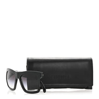 Chanel Oversized Square Sunglasses — Black