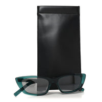 Saint Laurent Cat-Eye Sunglasses — Green SL277