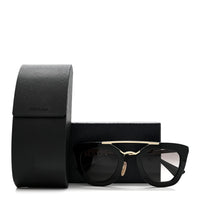 Prada Square Sunglasses — Black SPR 09Q