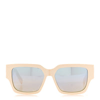 Dior Square Sunglasses — Ivory