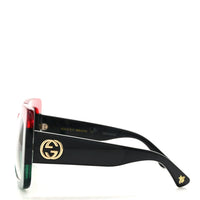 Gucci GG0083S Bee Oversized Square Acetate Sunglasses - Side