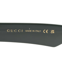 Gucci Rectangle Sunglasses — Black GG0962S