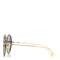 Gucci Round Sunglasses — Gold GG0061S