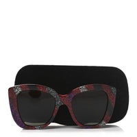 Gucci Square Sunglasses — Red GG0327S