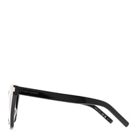 Saint Laurent Cat-Eye Sunglasses — Black SL214