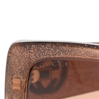 Gucci Square Sunglasses — Brown GG3814S