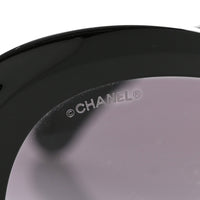 Chanel Round Sunglasses — Black 5469-B