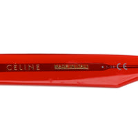Celine Cat-Eye Sunglasses — Red