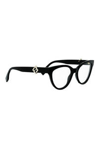 Fendi FF Diamonds cat-eye acetate optical glasses - detail