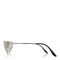 Prada Cat-Eye Sunglasses — Silver SPR 62V