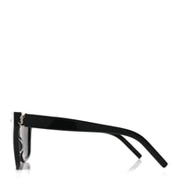 Saint Laurent Cat-Eye Sunglasses — Black