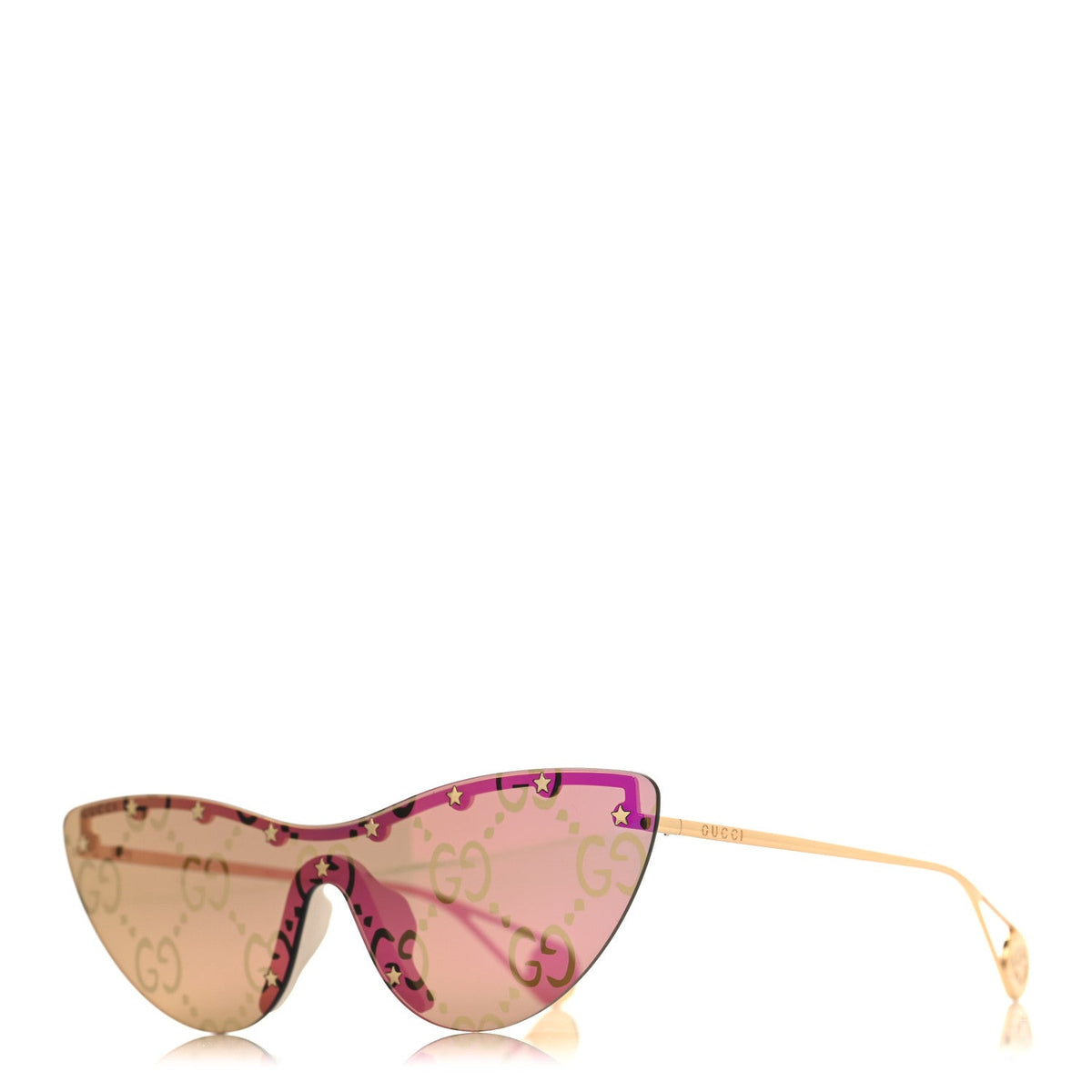 Gucci Cat-Eye Sunglasses — Purple GG0666S