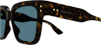 Gucci GG1084S Lettering Rectangular Acetate Sunglasses - Side