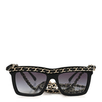 Chanel Square Sunglasses — Black
