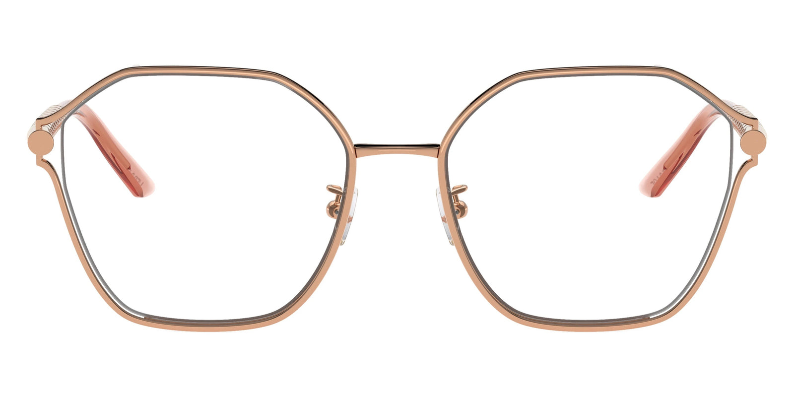 Versace Semi-Rimless Pilot Optical Frame