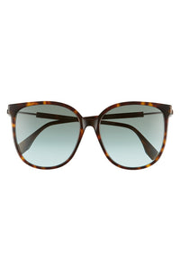F is Fendi cat-eye sunglasses - side
