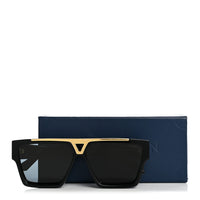 Louis Vuitton Square Sunglasses — Black Z1502W