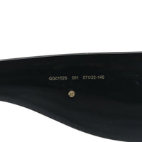 Gucci Oversized Aviator Sunglasses — Black GG0152S