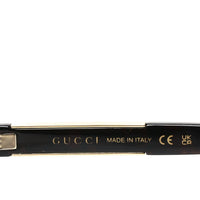 Gucci Oversized Square Sunglasses — Havana GG1189S